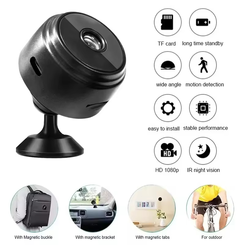Home Security Recorder - Мини-камера A9 WiFi HD 1080P для