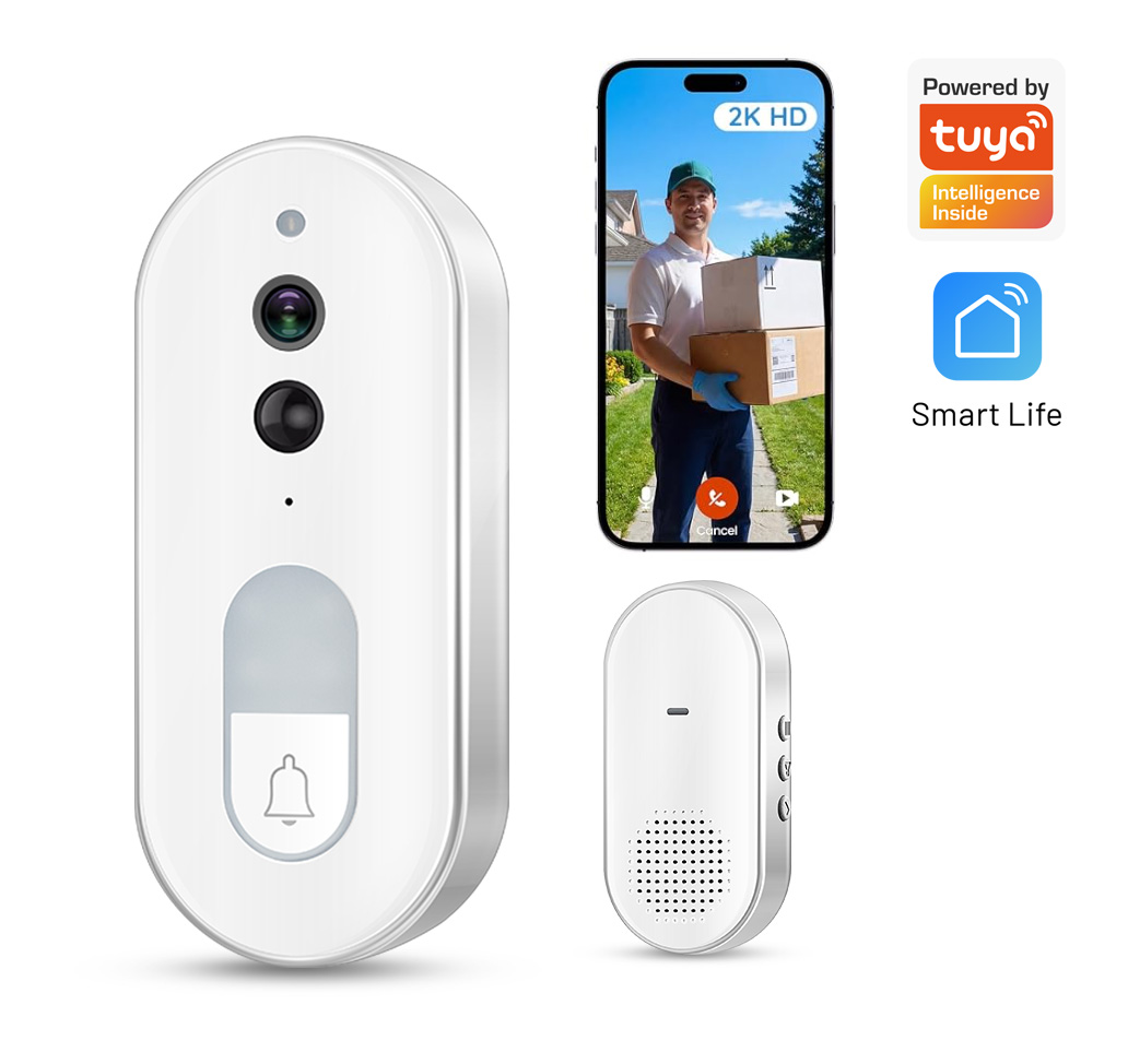 Home Security Recorder - Умный видеодомофон Tuya, беспроводная уличная камера