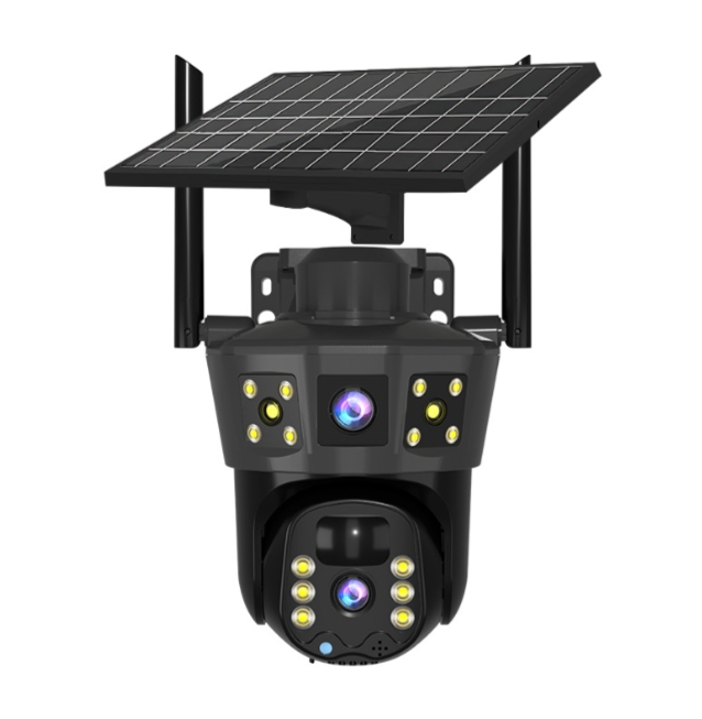 Home Yard Security Cameras - Солнечная камера видеонаблюдения с солнечной панелью,