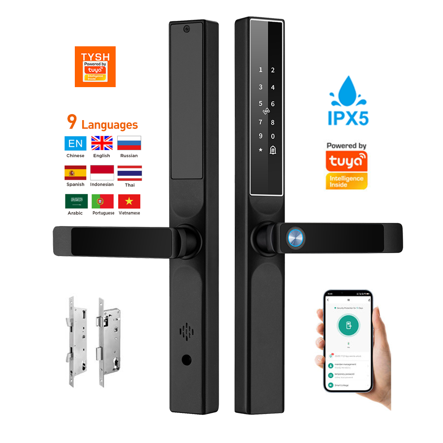 Home Security Keypad - Приложение Tuya, дверной замок с отпечатком