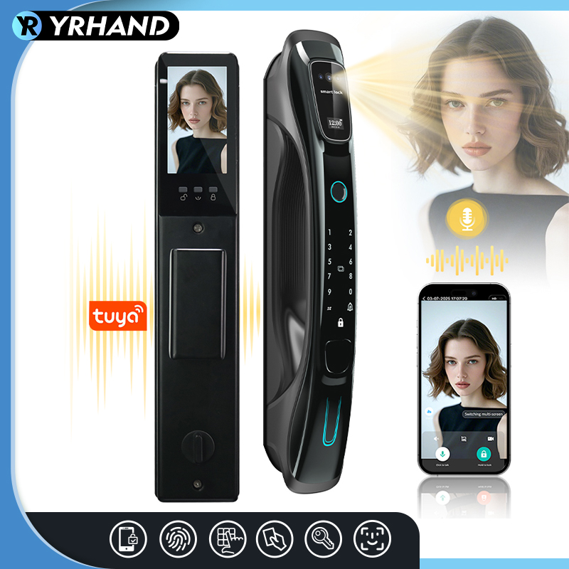 Home Security Keypad - Умный замок с 3D-распознаванием лица, сканированием
