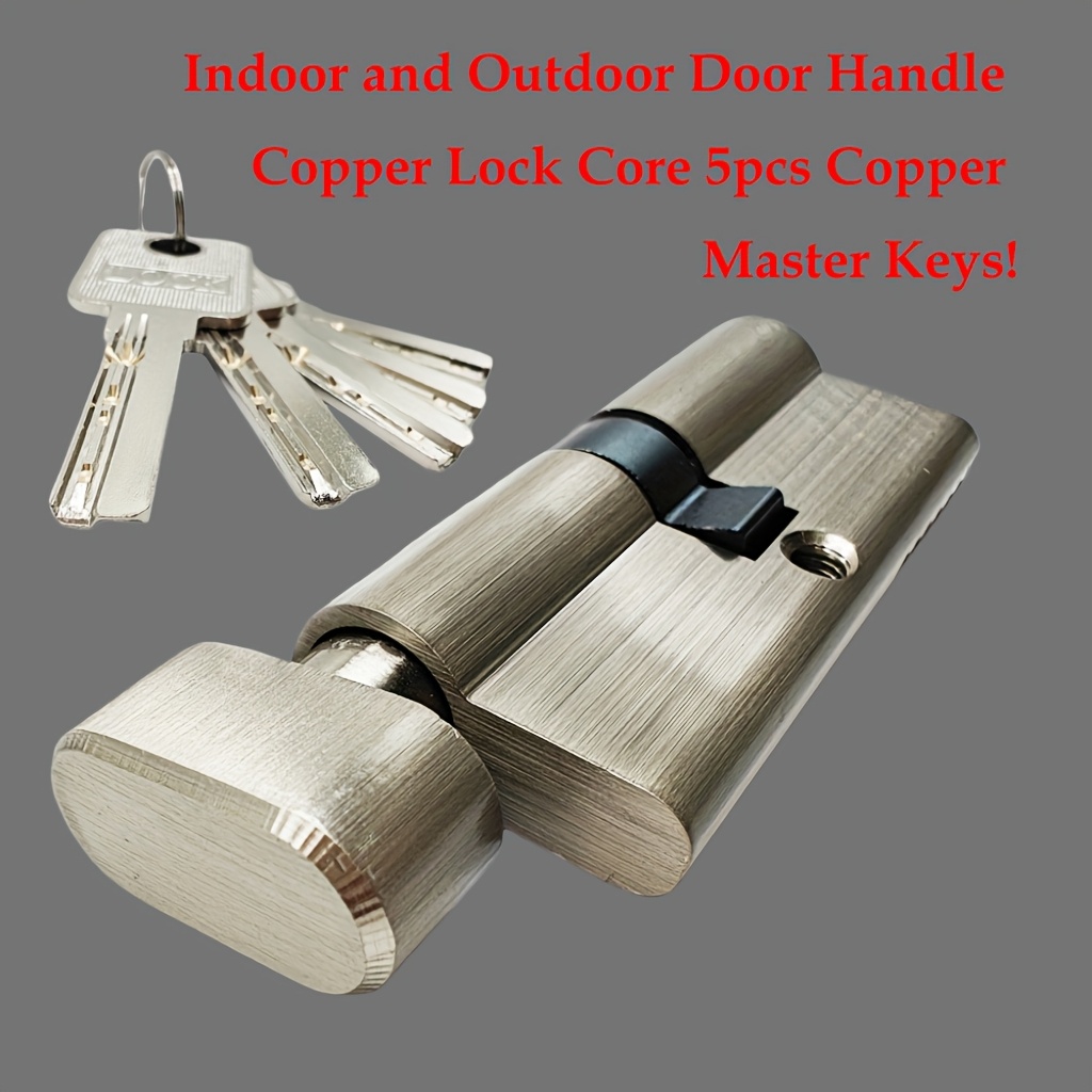 Home Security Locks - 1 шт. европейского стандарта, цельномедный противоугонный