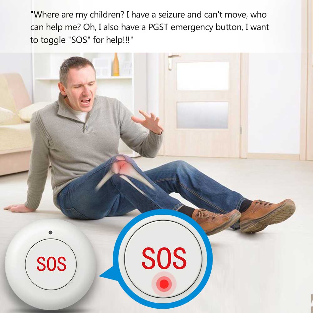 Беспроводная кнопка SOS для ум – обзор и цена Home Security Installation