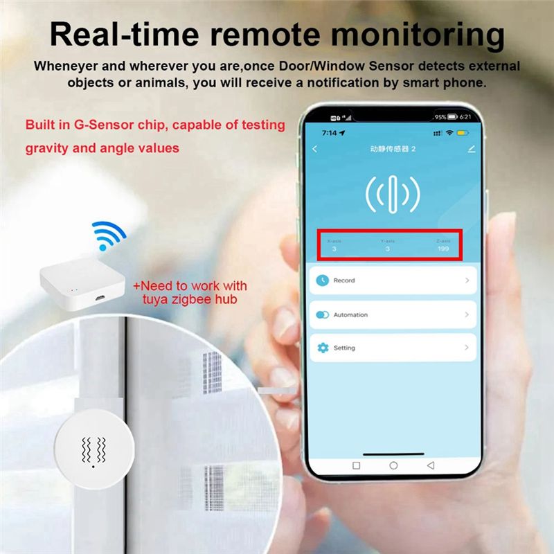 [НОВИНКА A09R!] Умный вибрацио – обзор и цена Home Security Monitoring