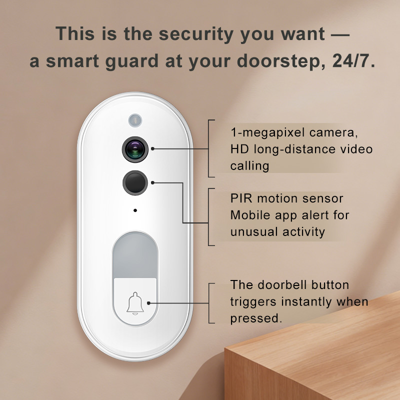 Умный видеодомофон Tuya, беспр – обзор и цена Home Security Recorder