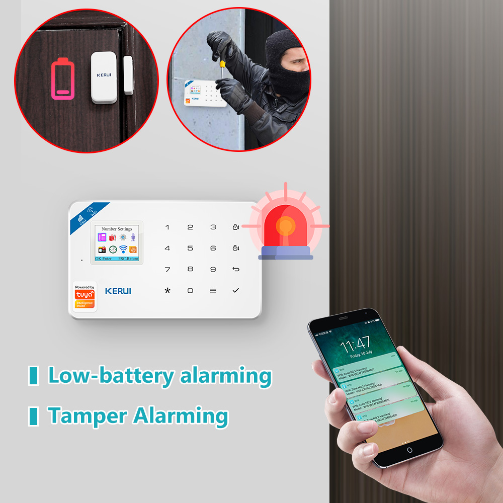 KERUI W181 Система сигнализаци – обзор и цена Home Security Front Door Camera