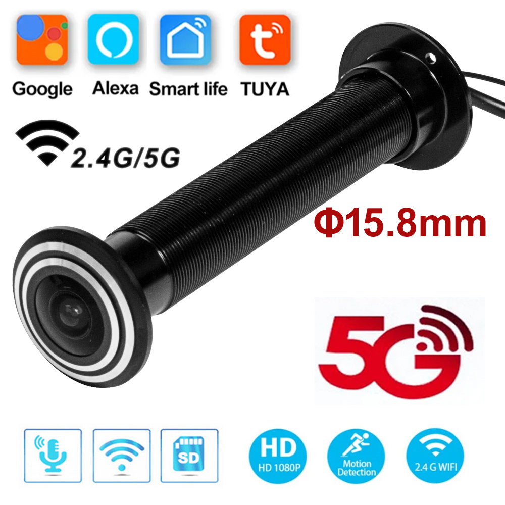 5G 2.4G WIFI 16 мм Tuya Wi-Fi  – обзор и цена Home Security Front Door Camera