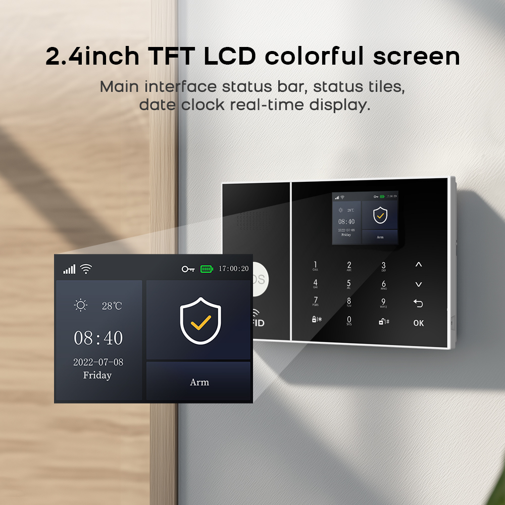 Умная система сигнализации для – обзор и цена Home Security No Monthly Fee