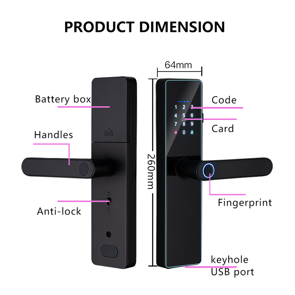 Новый умный дверной замок 2026 – обзор и цена Home Security Keypad