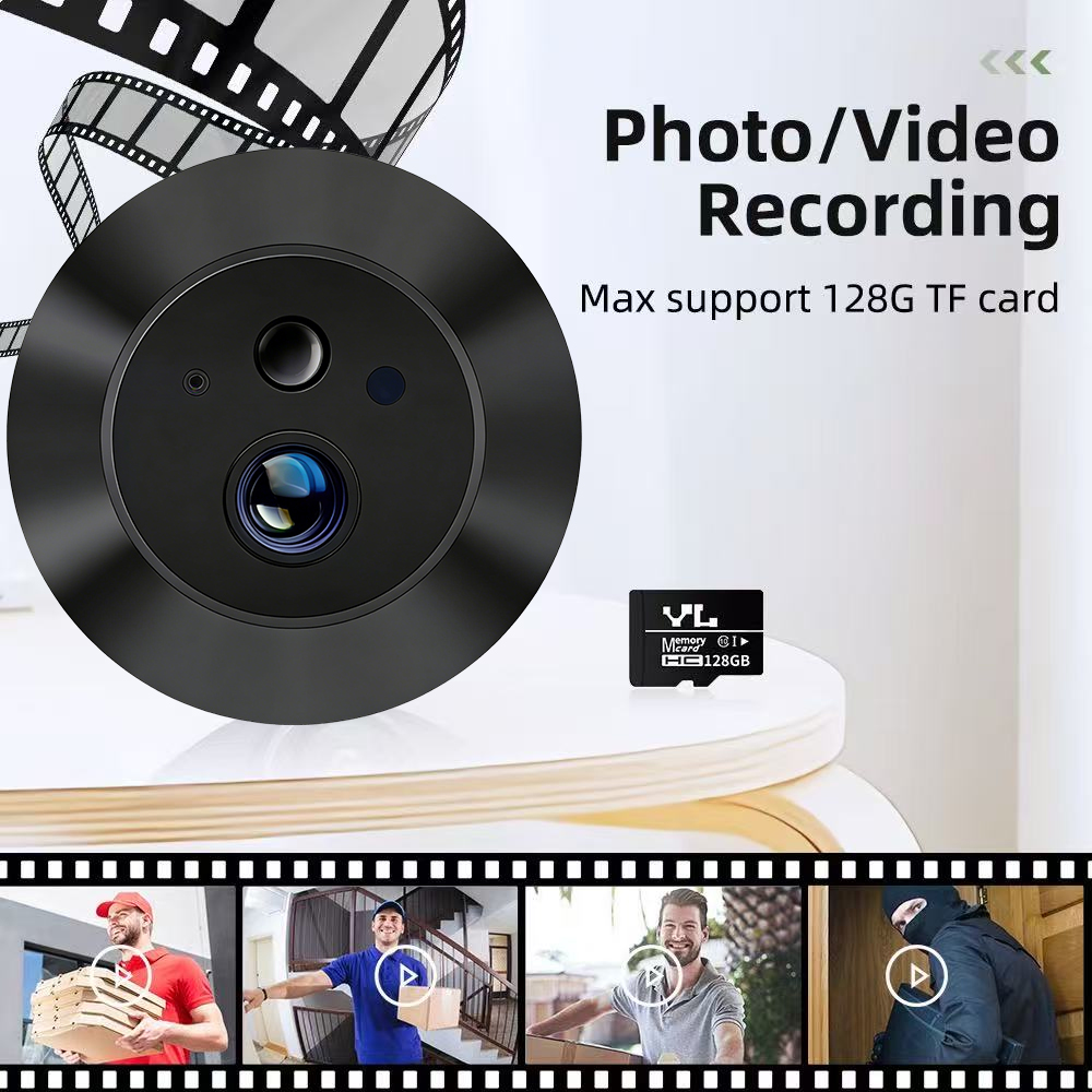 Цифровой дверной видеоглазок W – обзор и цена Home Security Front Door Camera