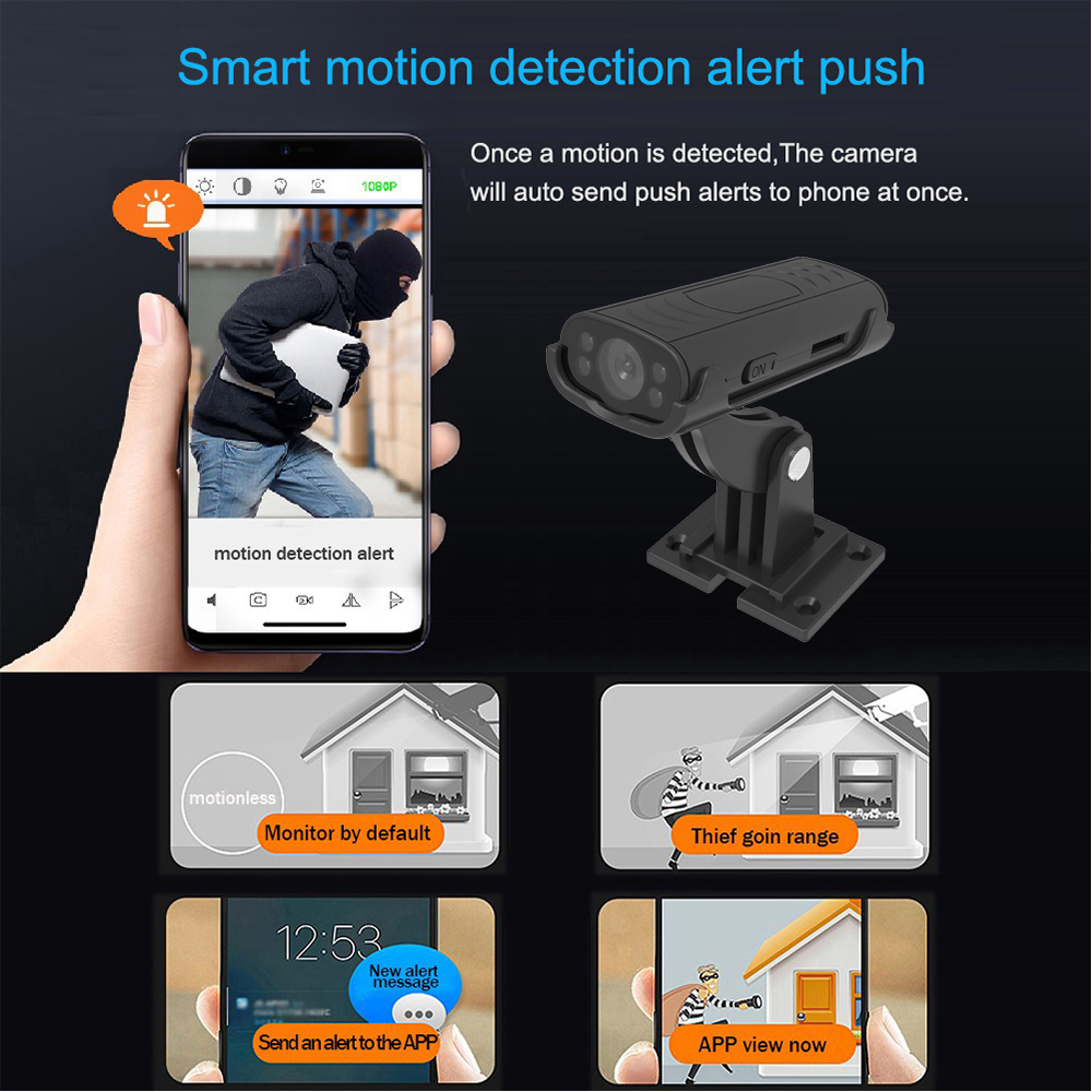 Миниатюрная беспроводная Wi-Fi – обзор и цена Home Security Recorder