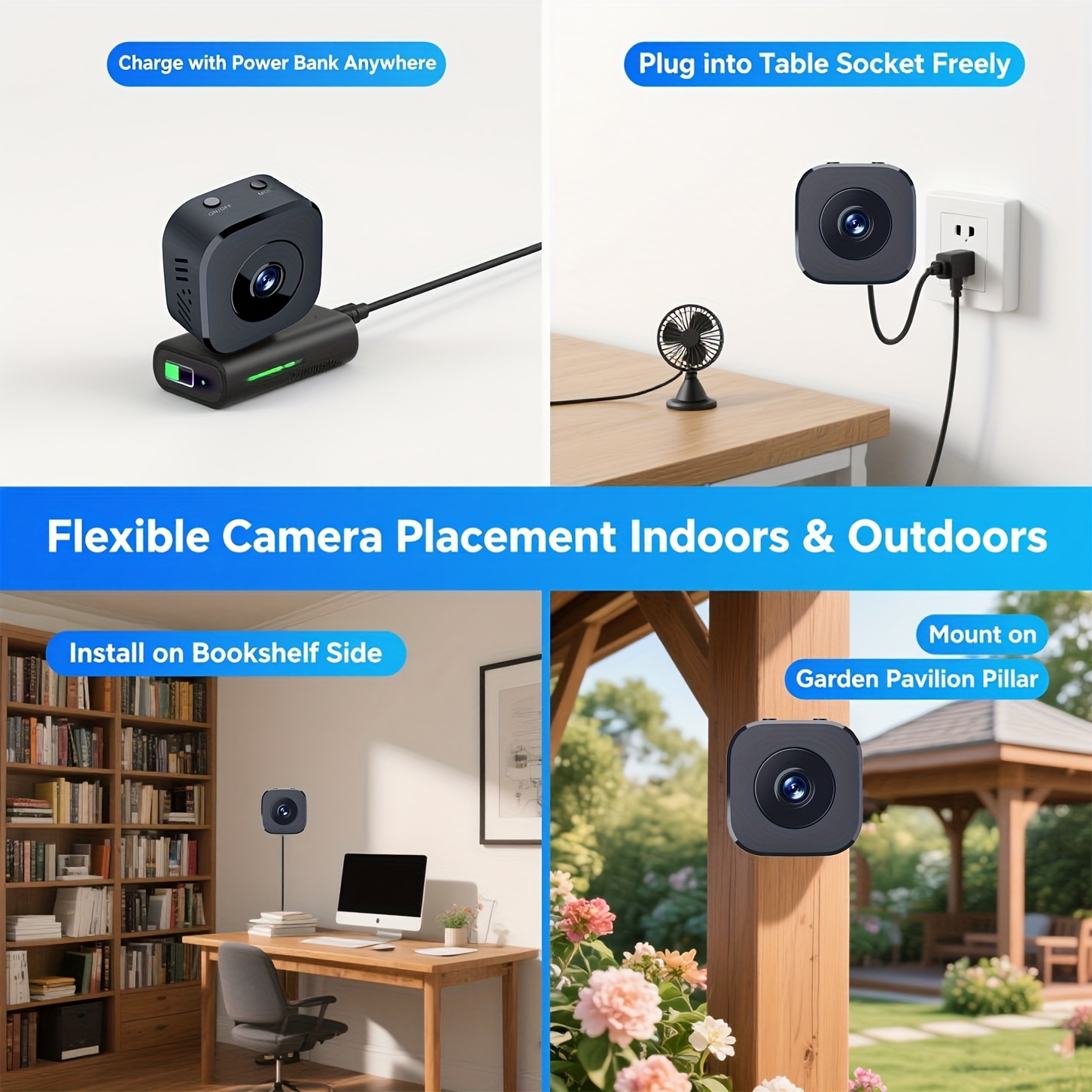 1080P HD Мини Wi-Fi камера Вну – обзор и цена Home Security Monitoring