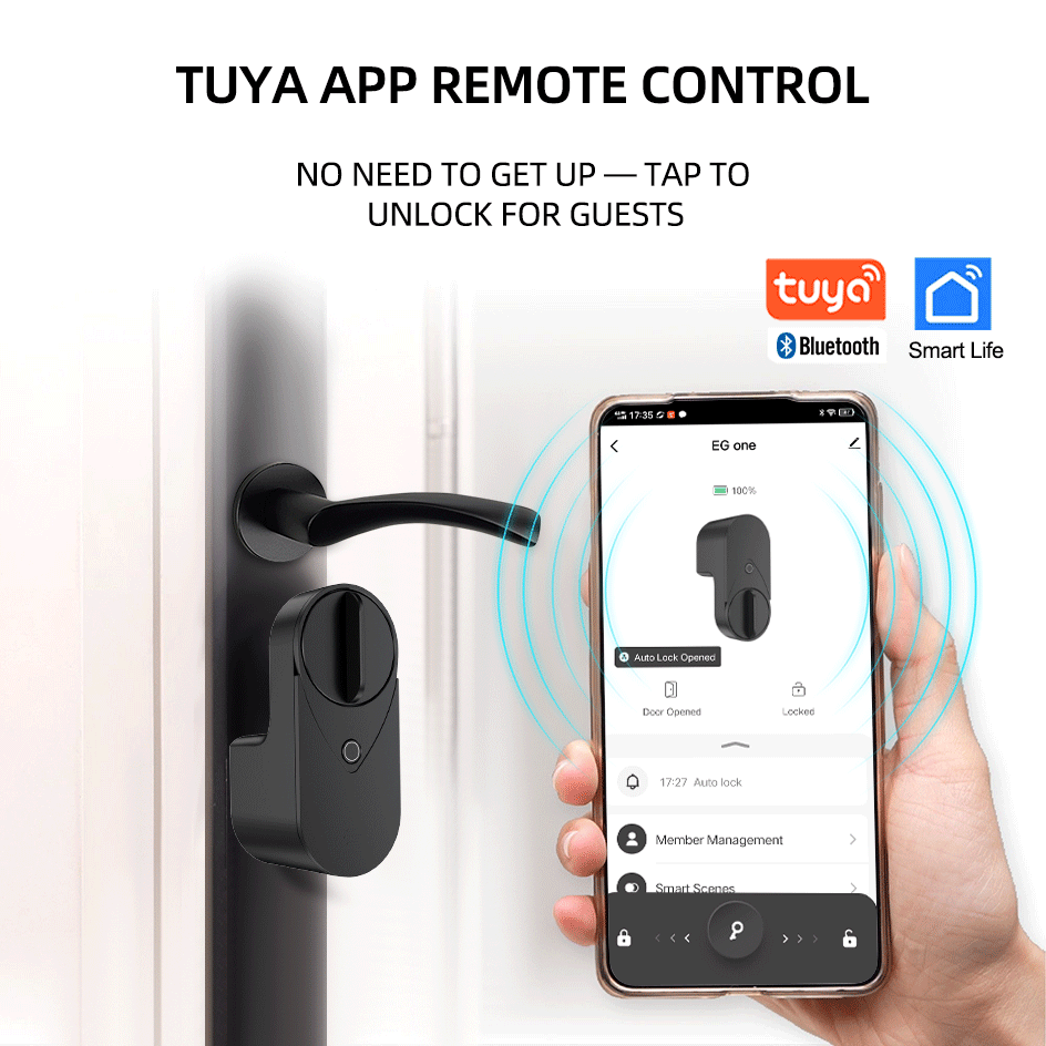 Умный замок RAYKUBE EG One Tuy – обзор и цена Home Security Keypad