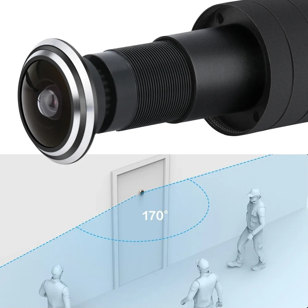 ICSEE TUYA Wi-Fi Smart Door Ey – обзор и цена Home Security Front Door Camera