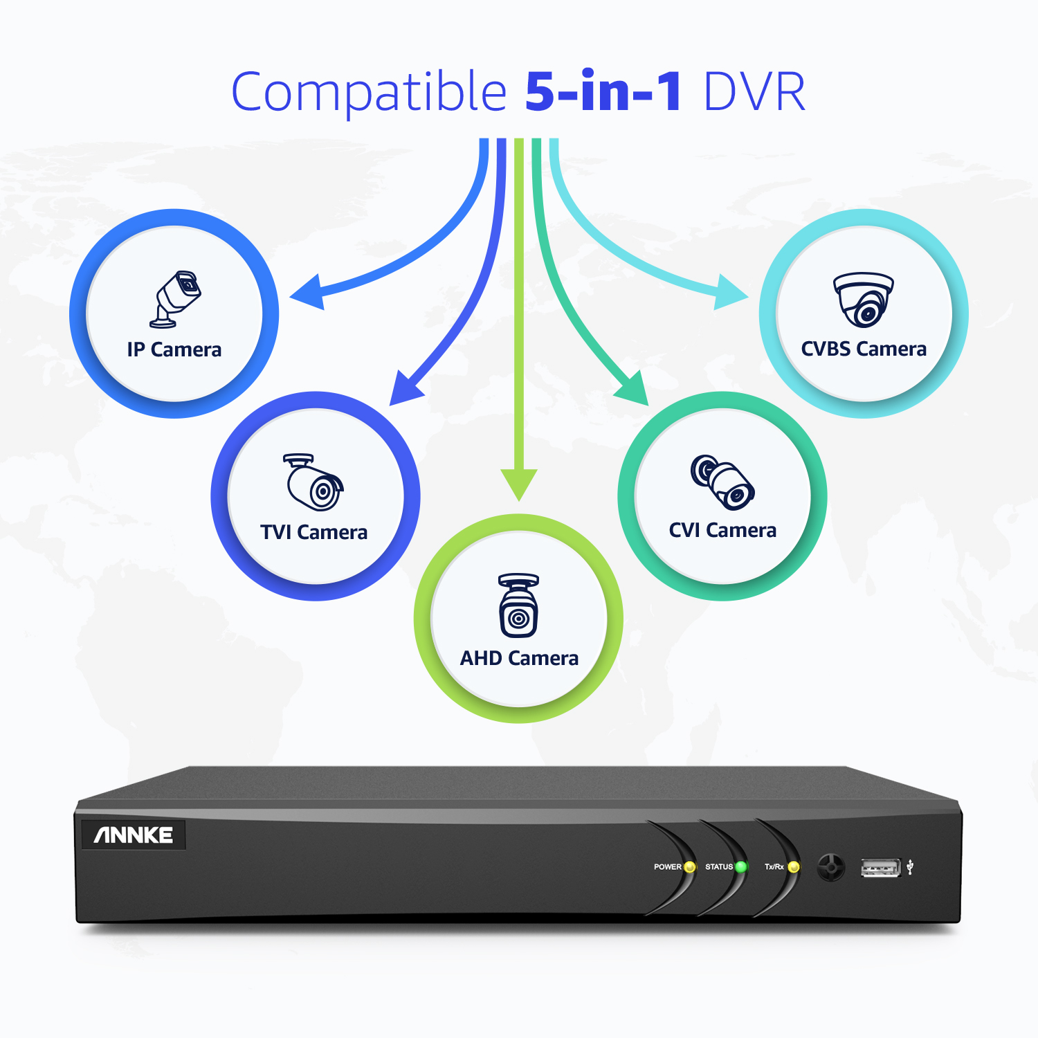 Annke 8CH 4K 8MP для дома и би – обзор и цена Home Security Recorder