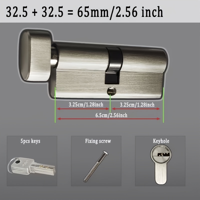 1 шт. европейского стандарта,  – обзор и цена Home Security Locks